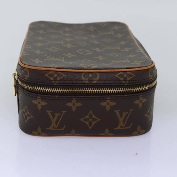 LOUIS VUITTON Monogram Trousse Boite Cosmetic Pouch M47640 LV Auth 74906 - Picture 3 of 16